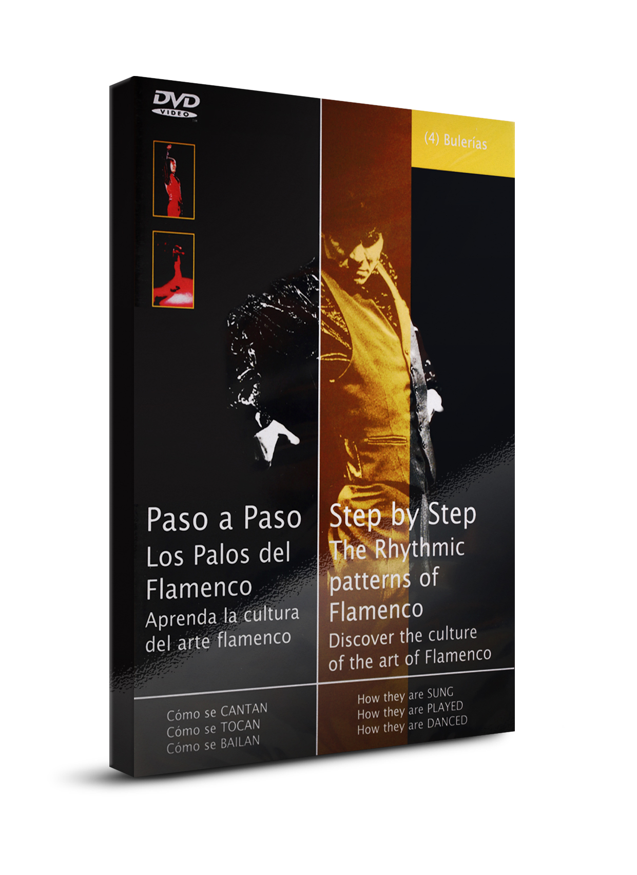 Flamenco danslessen Bulerías DVD