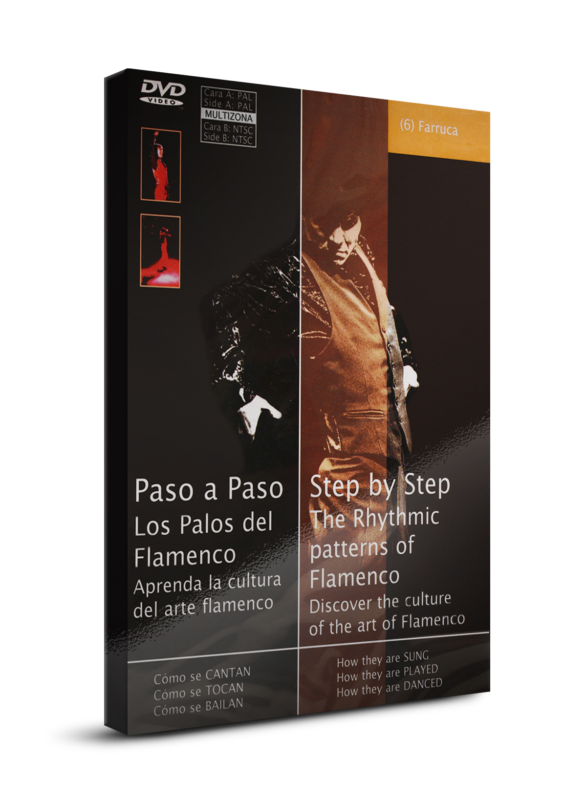 Flamenco danslessen Farruca DVD