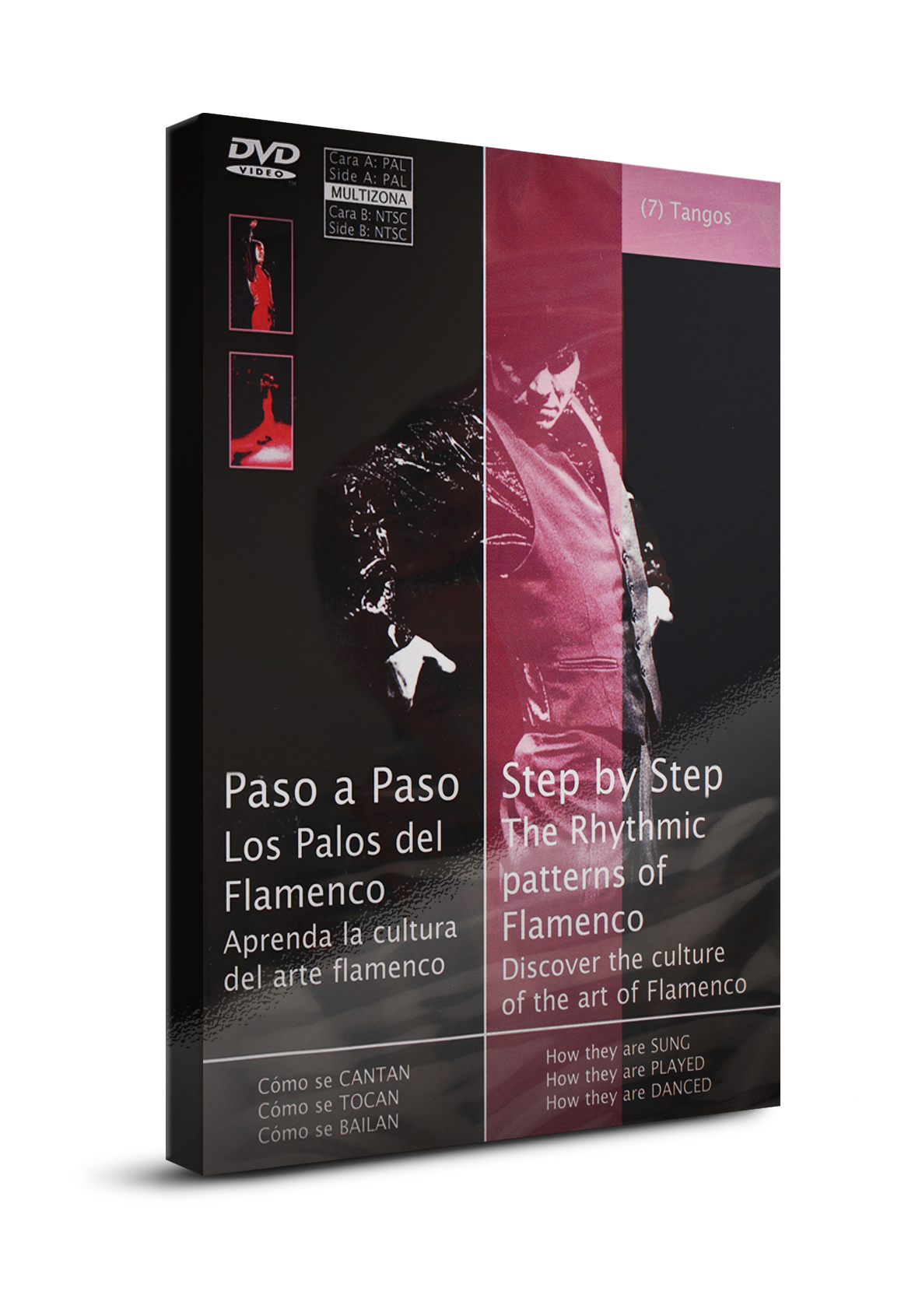 Flamenco danslessen Tangos DVD