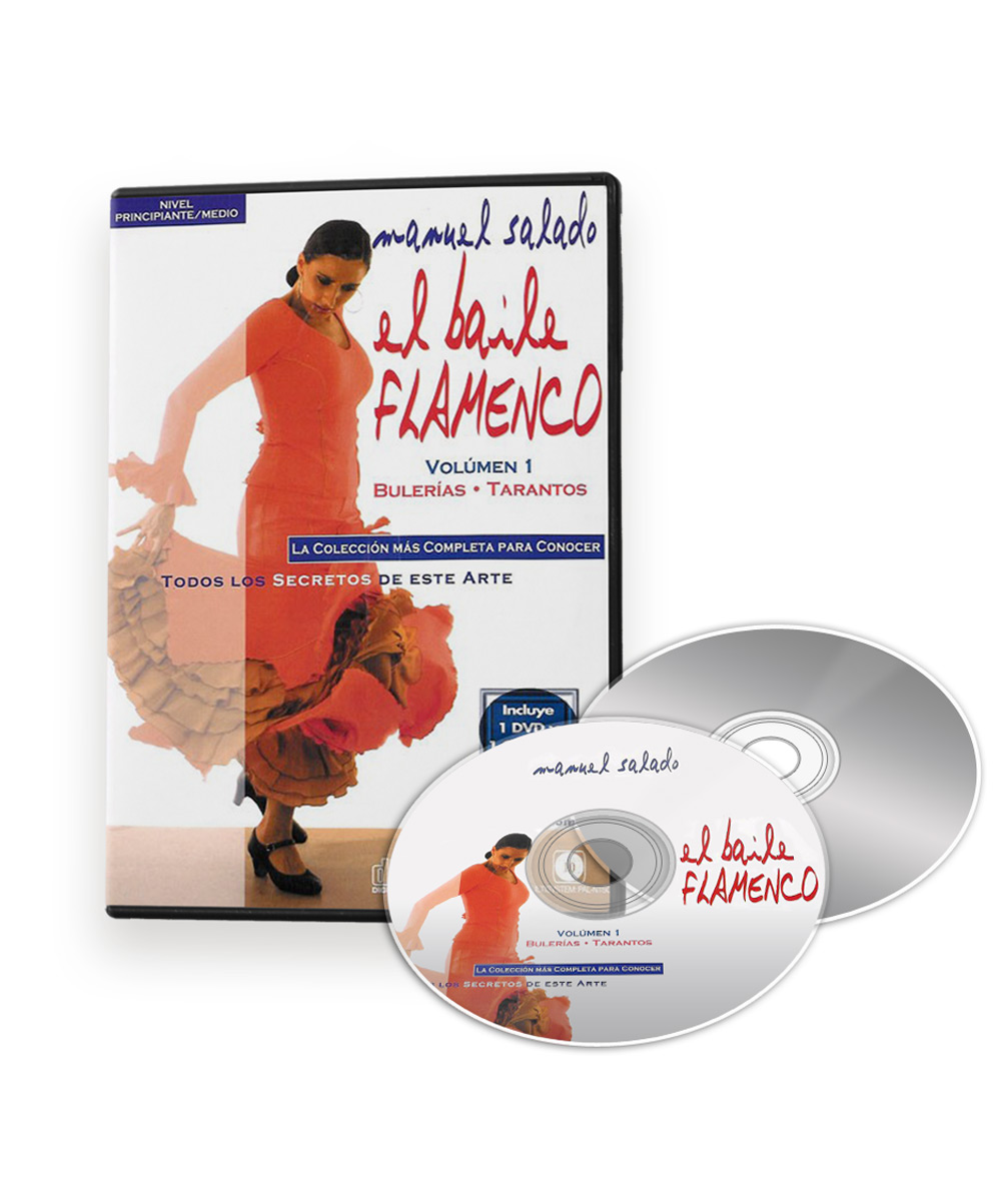 Flamenco danslessen Bulerías Tarantos DVD CD
