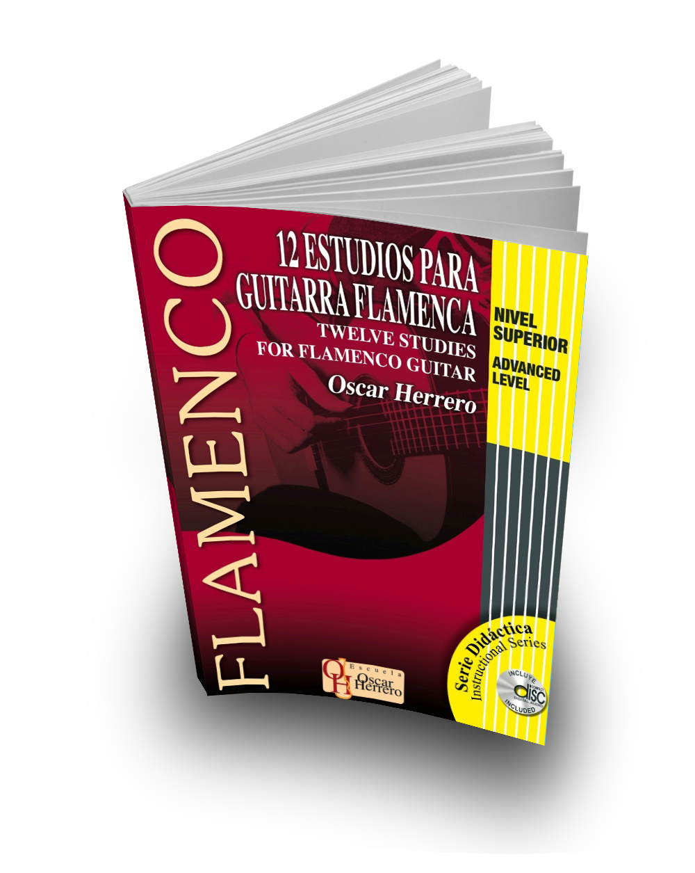 12 studies voor flamenco gitaar, gevorderden (boek + cd)