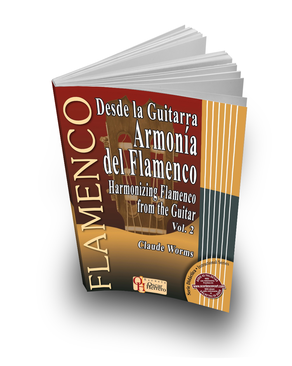 Flamenco gitaar harmonie voor granaina, taranta, minera en rondena