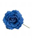 Flamenco bloem donkerblauw