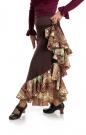 Flamenco dansrok Azabache II Marron-7344C6 maat M