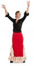 Flamenco dansrok Azabache II R8-R5-C101