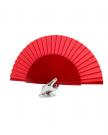 Spaanse waaier rood 27cm.