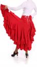 Flamencorok Triana FL Rood