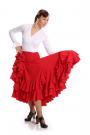 Flamencorok Triana FL Rood