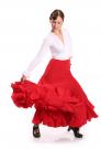 Flamencorok Triana FL Rood