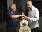 Juan Montes flamenco gitaar 132M blanca
