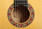 Juan Montes flamenco gitaar 132M blanca