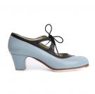 Flamenco Dansschoen Candor Blauw/Zwart
