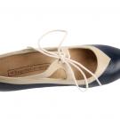 Flamenco Dansschoen Candor Blauw/Beige