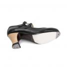 Flamenco Dansschoen Dos Correas Zwart Leder