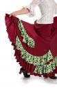 Flamenco Rok Triana FL Bordeaux/Groen