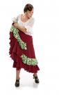 Flamenco Rok Triana FL Bordeaux/Groen
