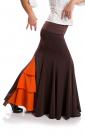 Flamenco Rok Azabache VII Bruin/Oranje maat M