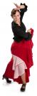 Flamenco Rok Azabache VII Rood-R6