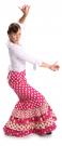 Flamenco Rok Doña Ana Roze Lunares