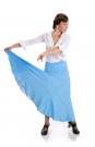 Flamenco Rok La Tate Blauw Lunares maat M