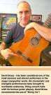String tie in parelmoer wit