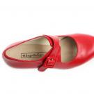 Flamenco schoen Tablas Rood