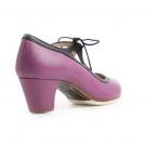 Flamenco Dansschoen Candor Violet/Zwart
