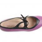 Flamenco Dansschoen Candor Violet/Zwart