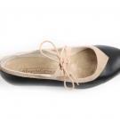 Flamenco Dansschoen Candor Zwart/Beige Suède