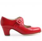 Flamenco dansschoen Tablas Rood