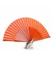Oranje flamenco waaier 27cm.