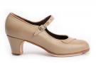 Flamenco Dansschoen Gallardo Beige