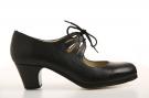 Flamenco Danschoen Cordado Calado Zwart
