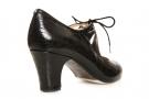 Flamenco Danschoenen Cordado Calado Coco Zwart