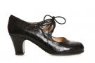 Flamenco Danschoenen Cordado Calado Coco Zwart