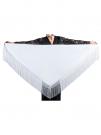 flamenco sjaal wit 150 x 70