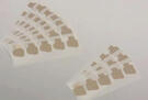 Navulset grootste maat XL zachte nagels (duim)
