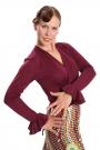 Flamenco bloes aubergine