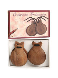 Flamenco castagnetten palo santo hout