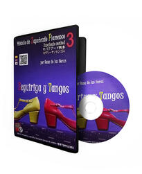 Seguiriya + Tango flamenco dans dvd lessen uit het conservatorium van Madrid vol 3