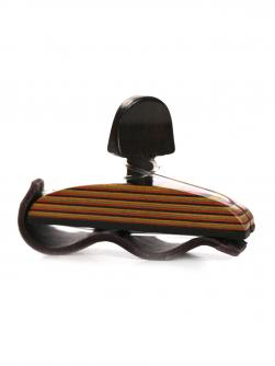 Flamencogitaar capo multicolor hout