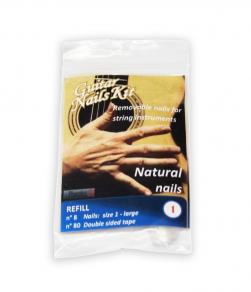 Navulset grootste maat Natuurlijke nagels