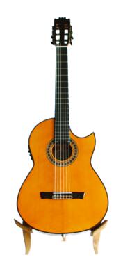 Exclusieve Francisco Broseta flamencogitaar Florentijnse cutaway