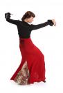 Flamenco dansrok Azabache VII Burd/73-44C6