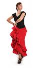 Flamencorok Triana K Rood