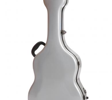Eastman Fiberglass Guitar Case Silver
