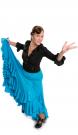 Flamencorok Triana FL Blauw maat S