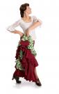 Flamenco Rok Triana FL Bordeaux/Groen