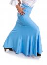 Flamenco Rok La Tate Blauw Lunares maat M