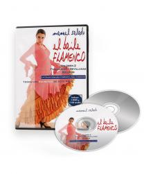 Flamenco danslessen Sevillanas Fandangos DVD CD